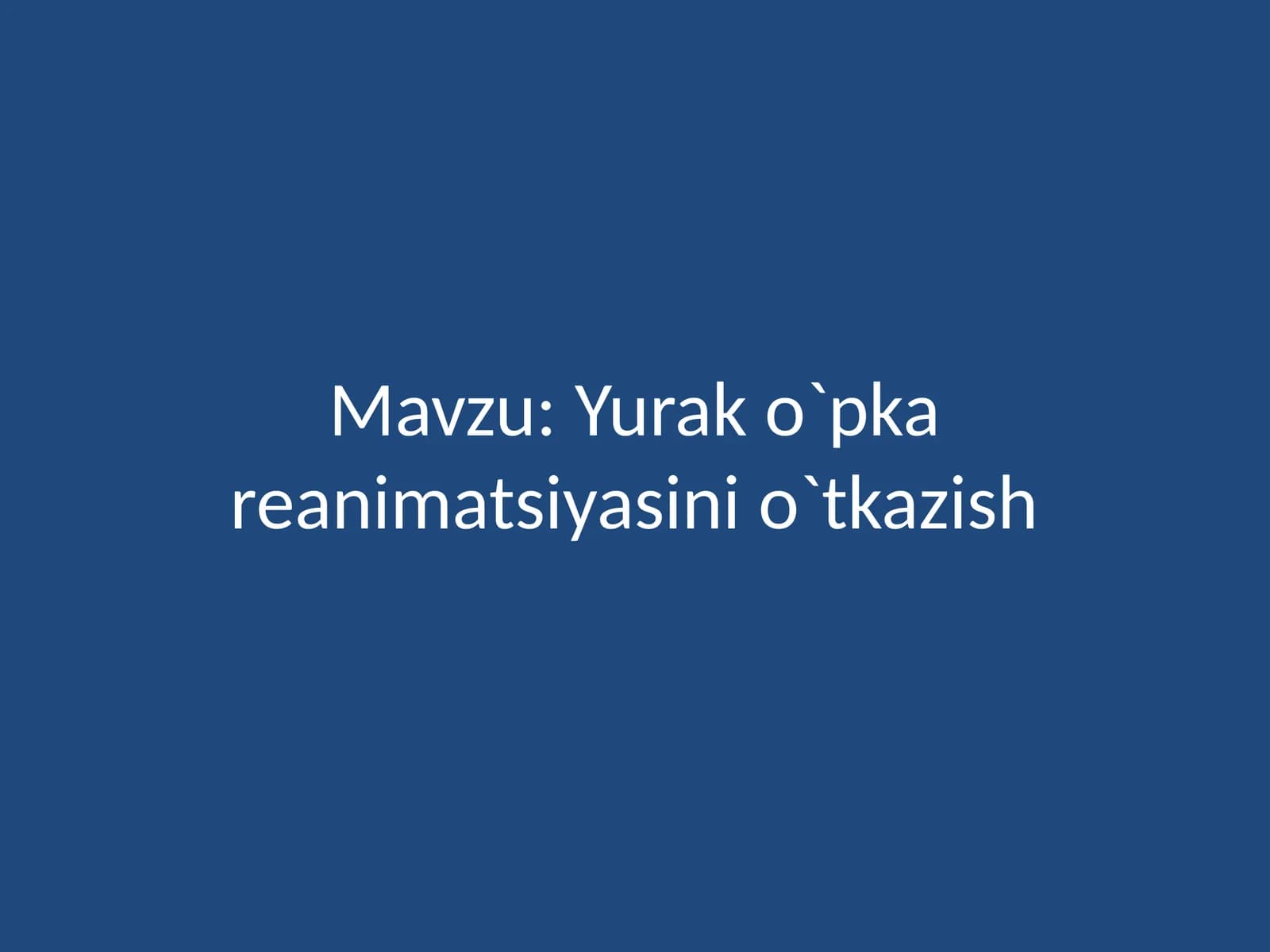 Yurako`pkareanimatsiyasiningahamiyati