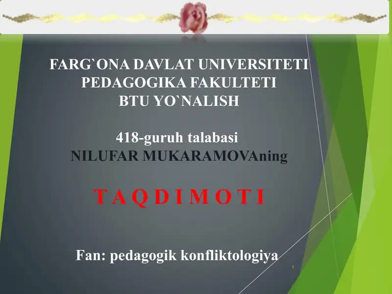 Pedagogik konfliktologiya