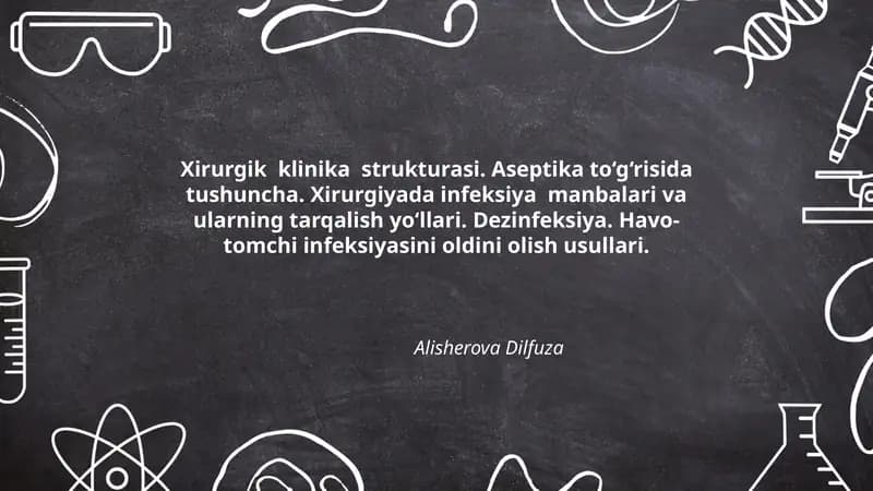 Xirurgik klinika strukturasi