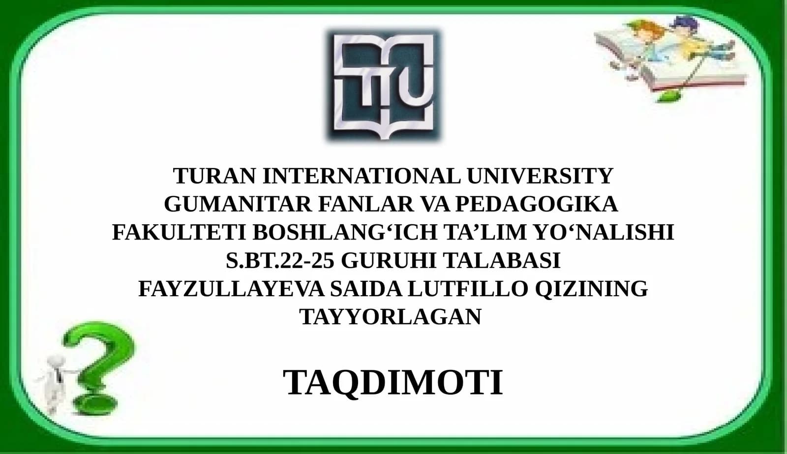 "Ilmiy-ommabop asarlar matn tahlili"