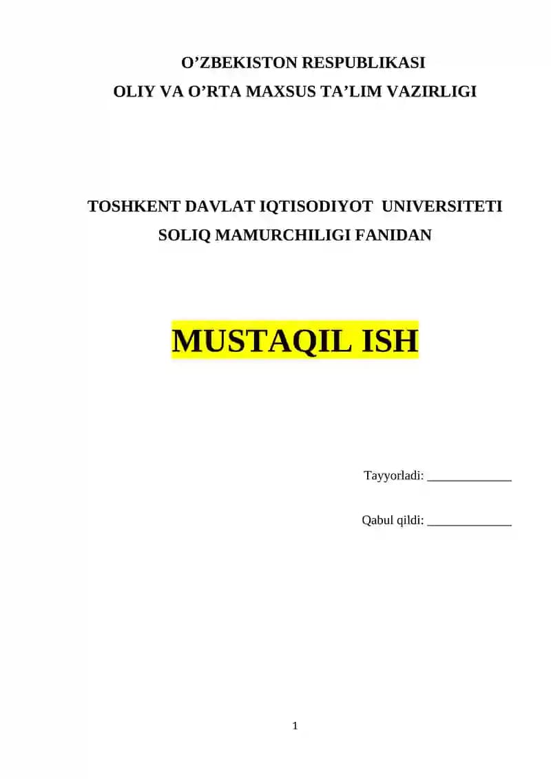 Ma'lumotlarni ifodalash bosqichlari
