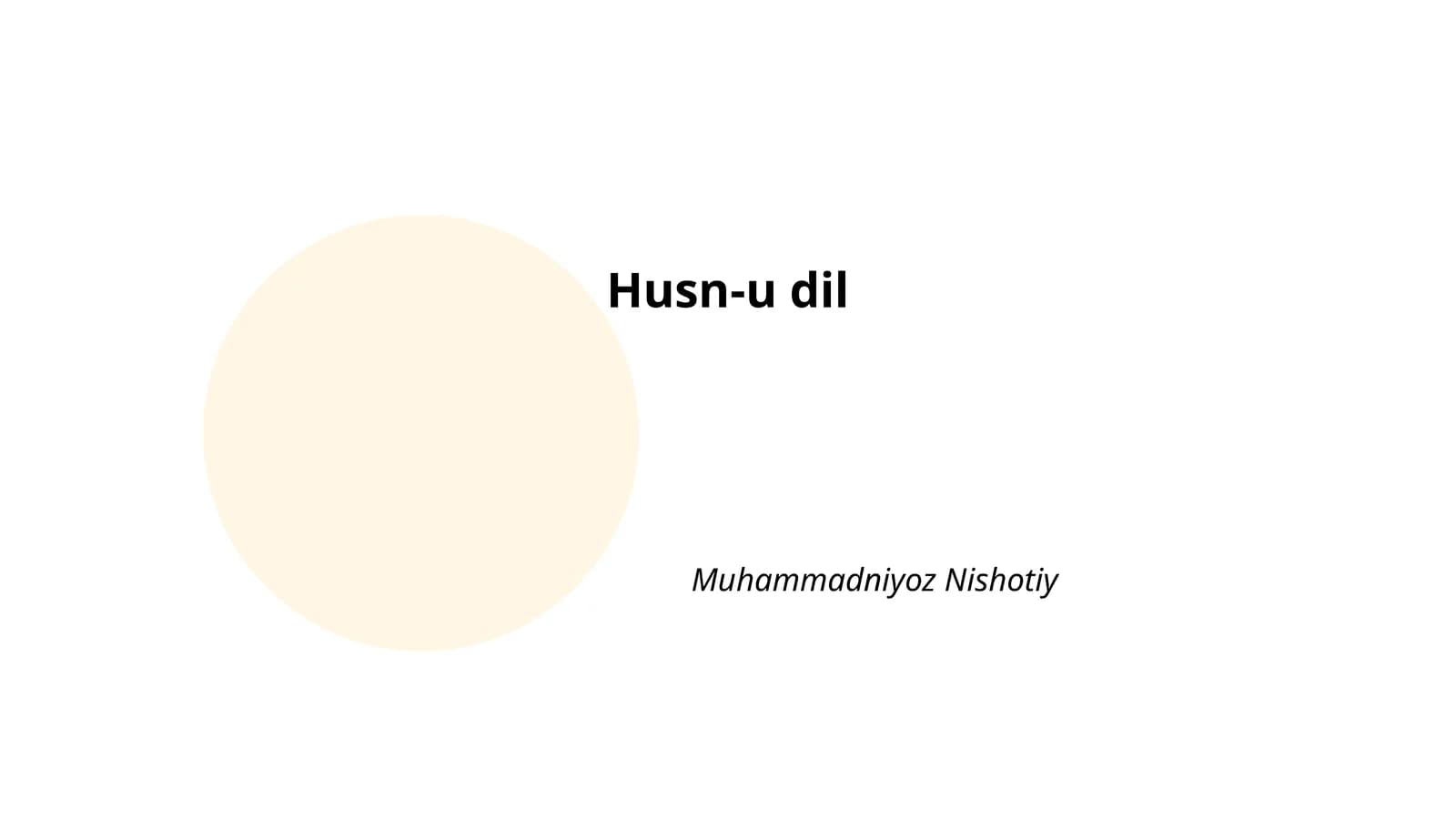 Husn-u Dil