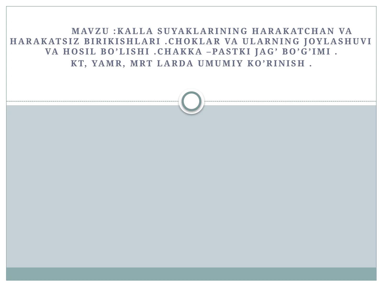 Kalla suyaklarining harakatchan va harakatsiz birikishlari