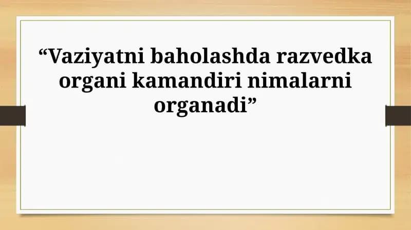 Tarixiy Ma'lumotlar va Siyosiy Vaziyat