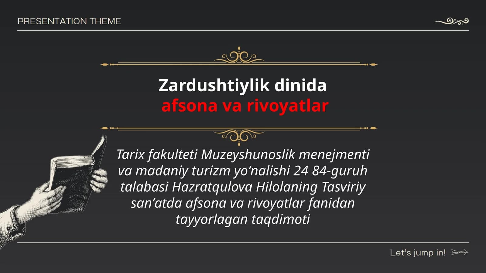 Zardushtiylik dinida afsona va rivoyatlar