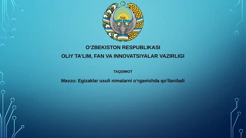 Egizak Usuli