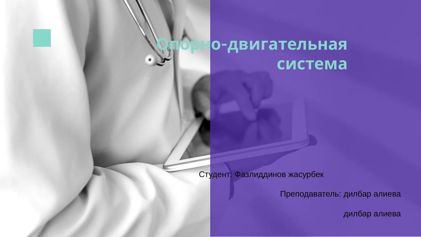 Опорно-двигательная система