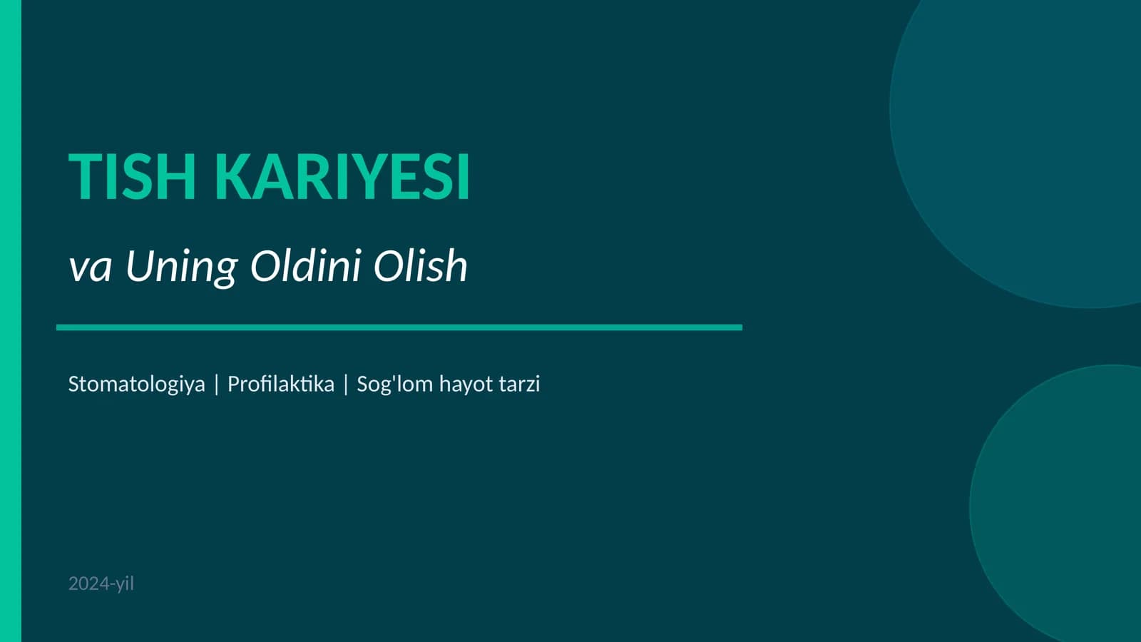 TISH KARIYESI