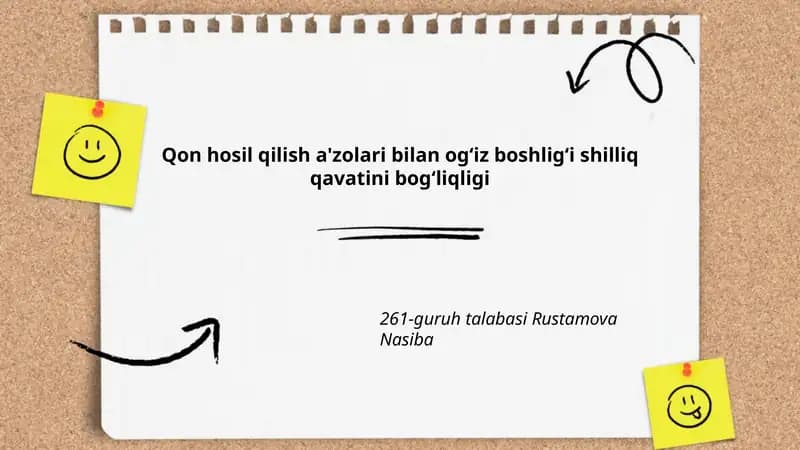 Qon Hosil Qilish A'zolari