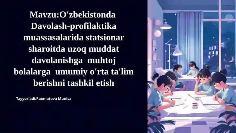 O'zbekistonda Davolash-profilaktika muassasalari