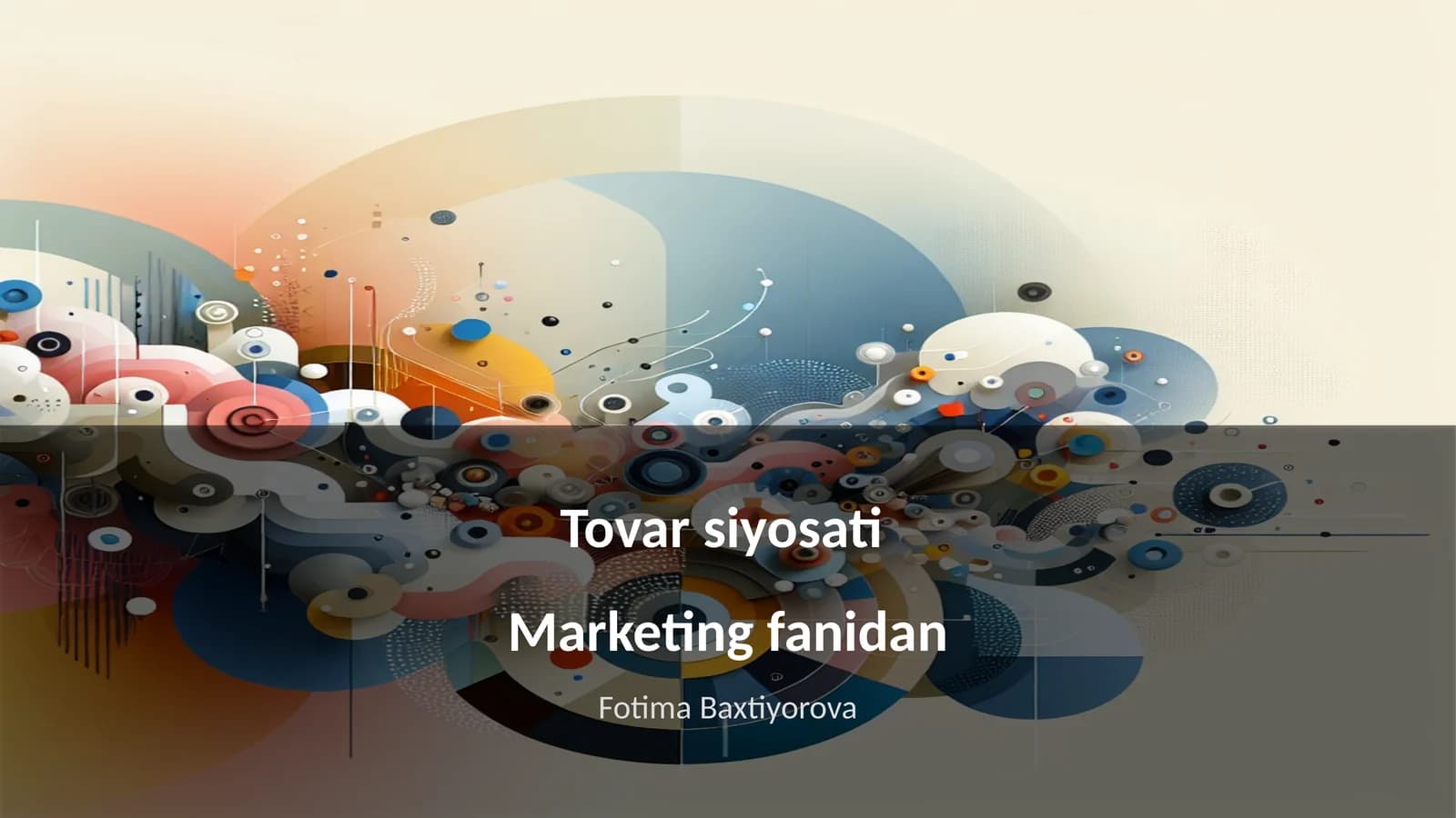 Tovar siyosati