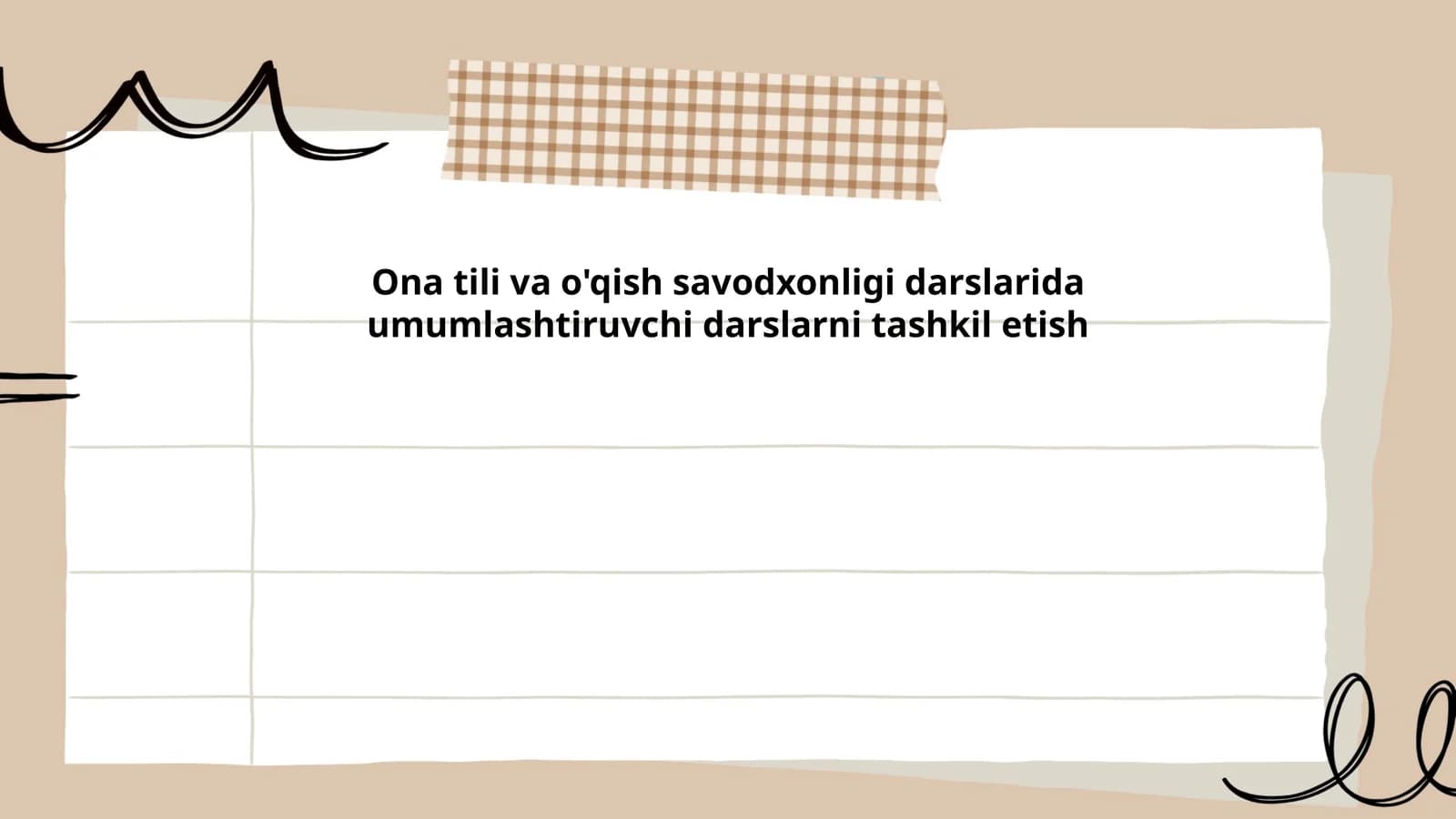 Umumiy til ko'nikmalari