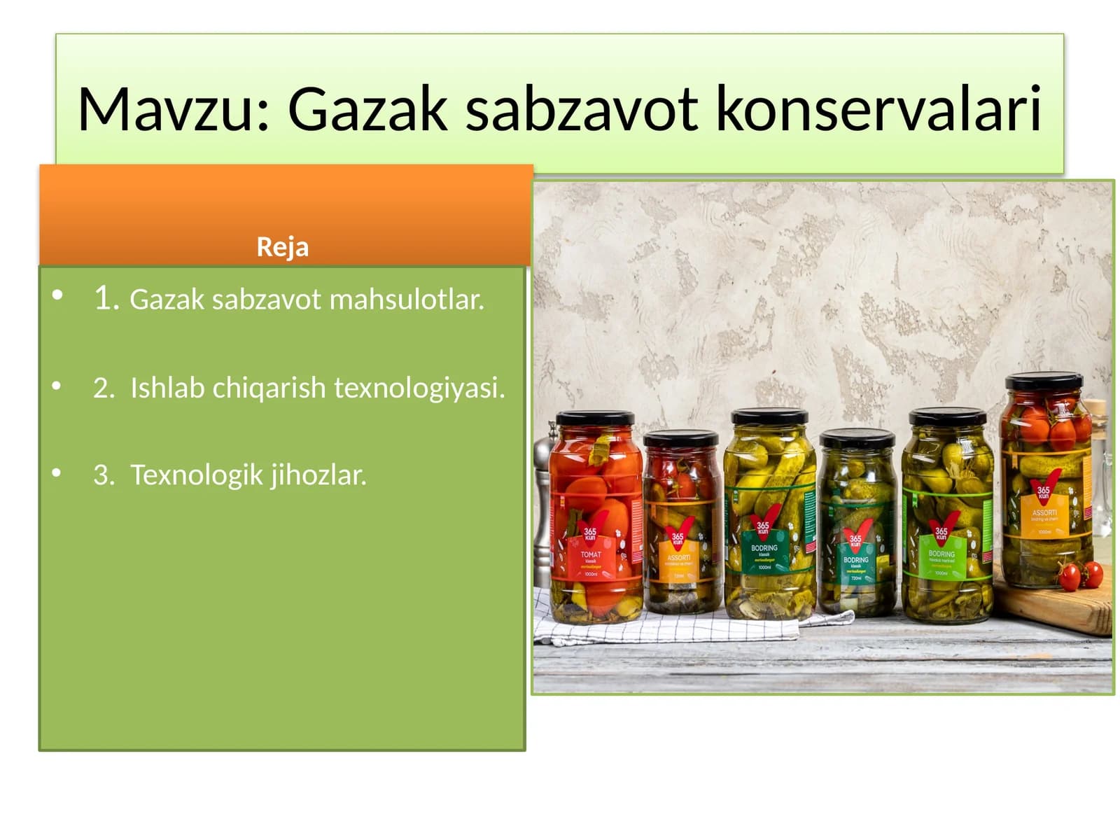 Gazaksabzavotkonservalari