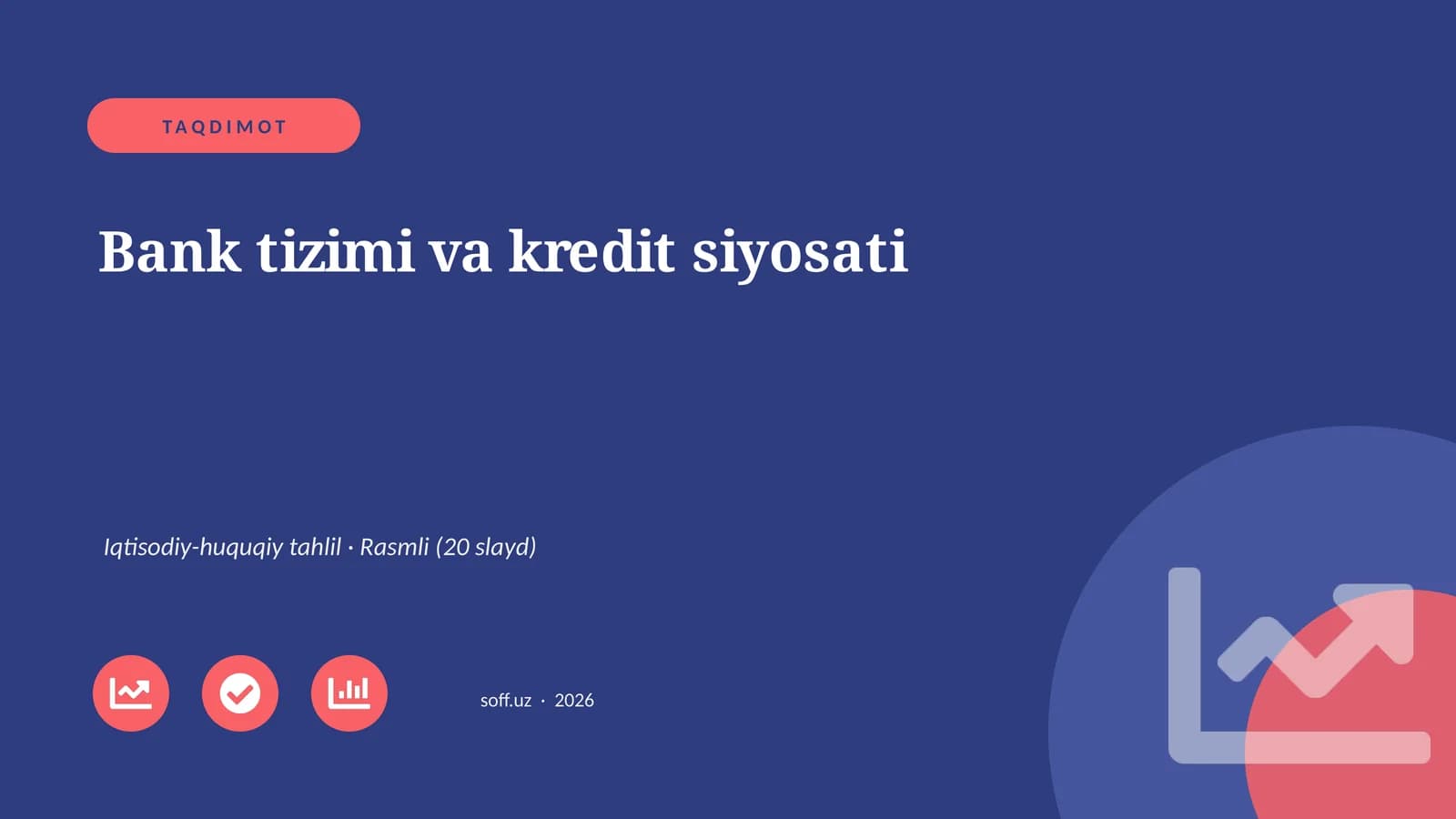 Bank tizimi va kredit siyosati