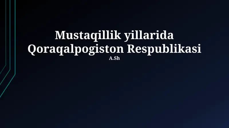 Qoraqalpogʻiston Respublikasi