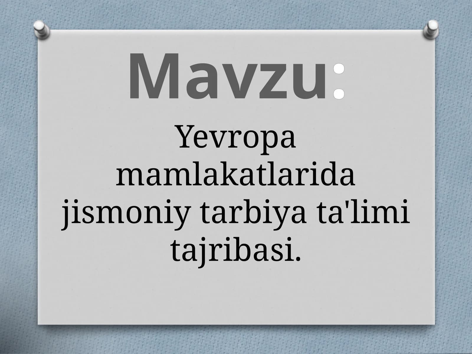 Yaponiya ta`lim tizimining shakllanishi