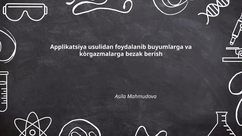 Applikatsiya texnikasi
