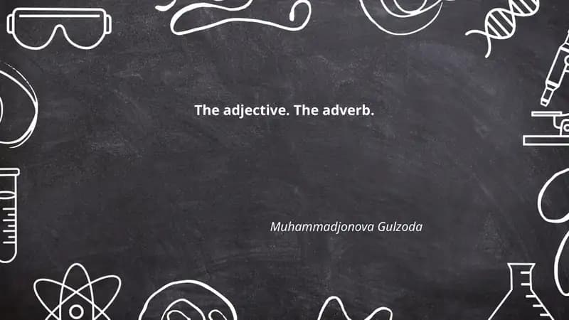 Types of Adjectives