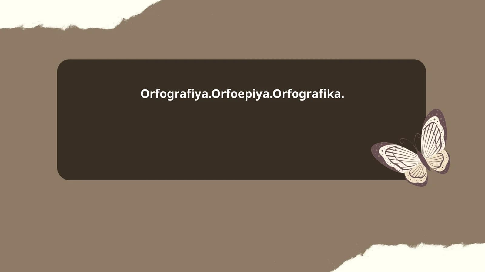 O'zbek tilining imlo tarixiy rivojlanishi