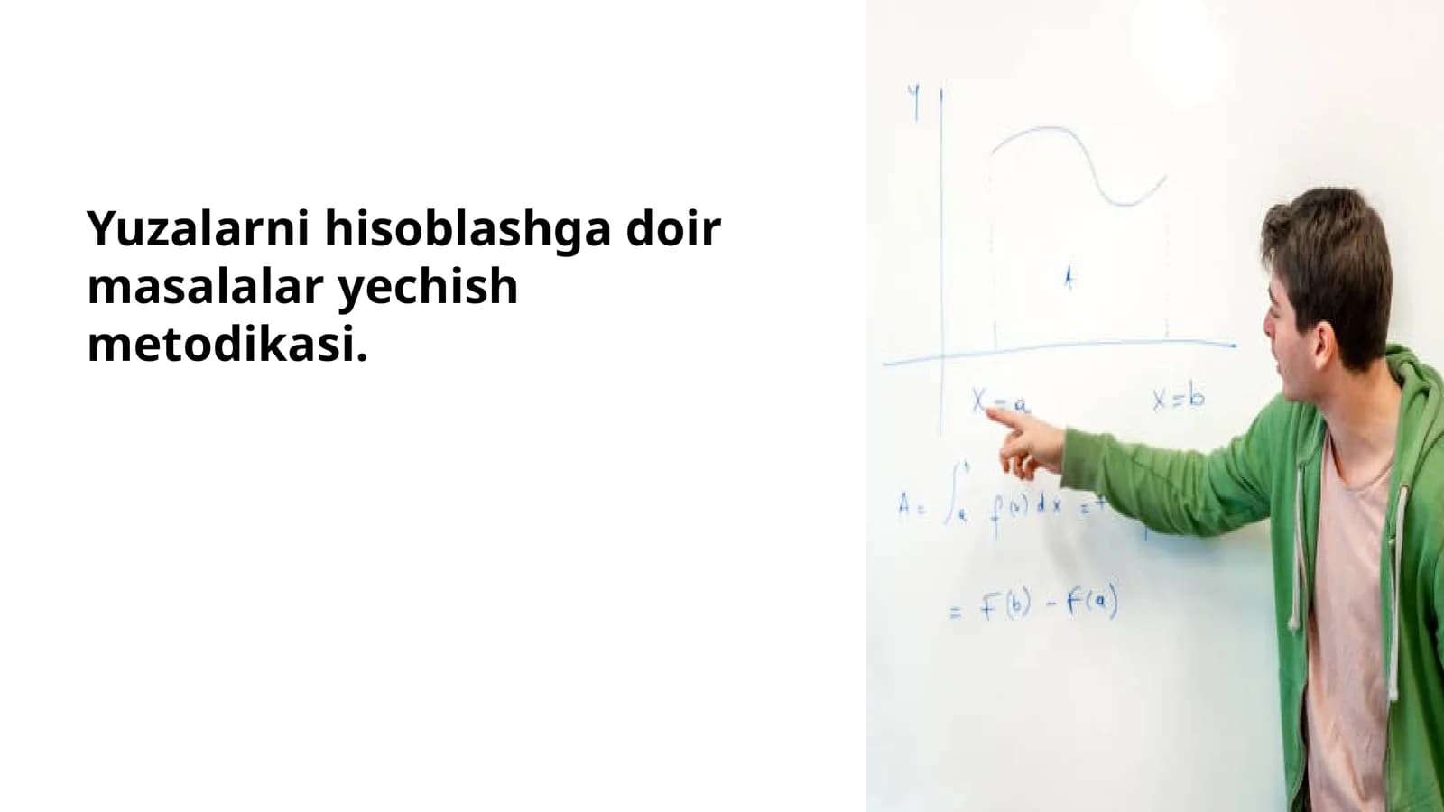 Yuzalarni hisoblashga doir masalalar yechish metodikasi