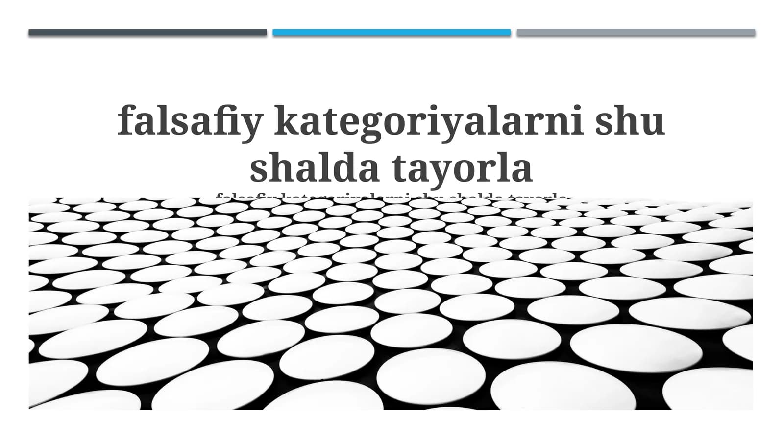 Falsafiy juft kategoriyalar mohiyati