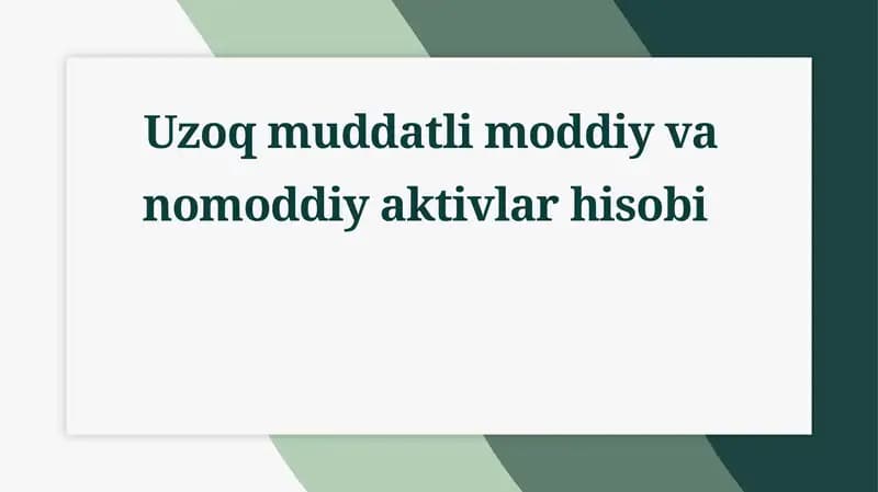 16-son BHXSning maqsadi va qo’llash doirasi
