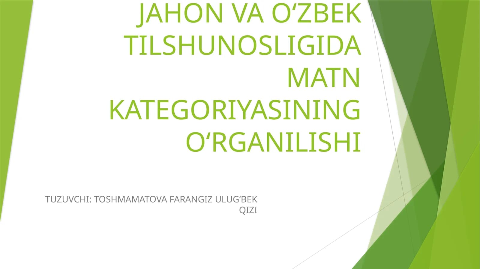 MATN VOSITALARINING ANTALOGIYASI