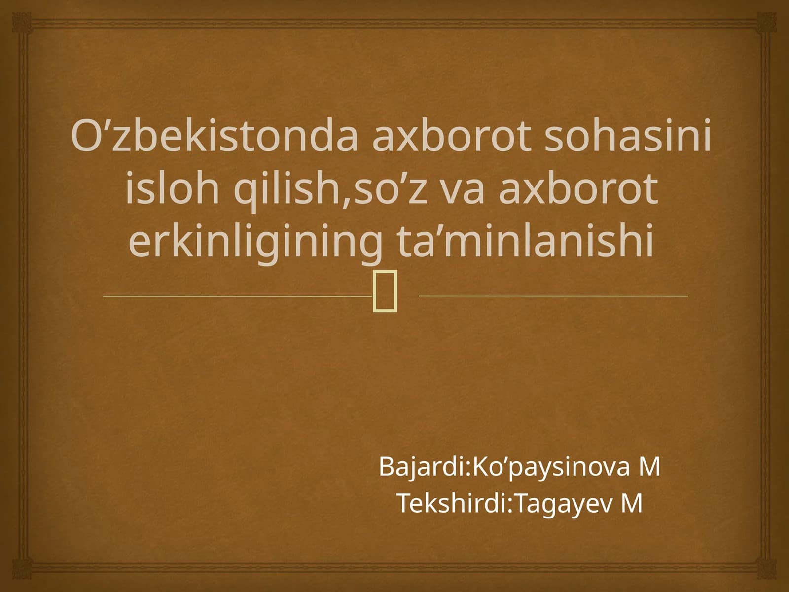 Ommaviy axborot vositalari