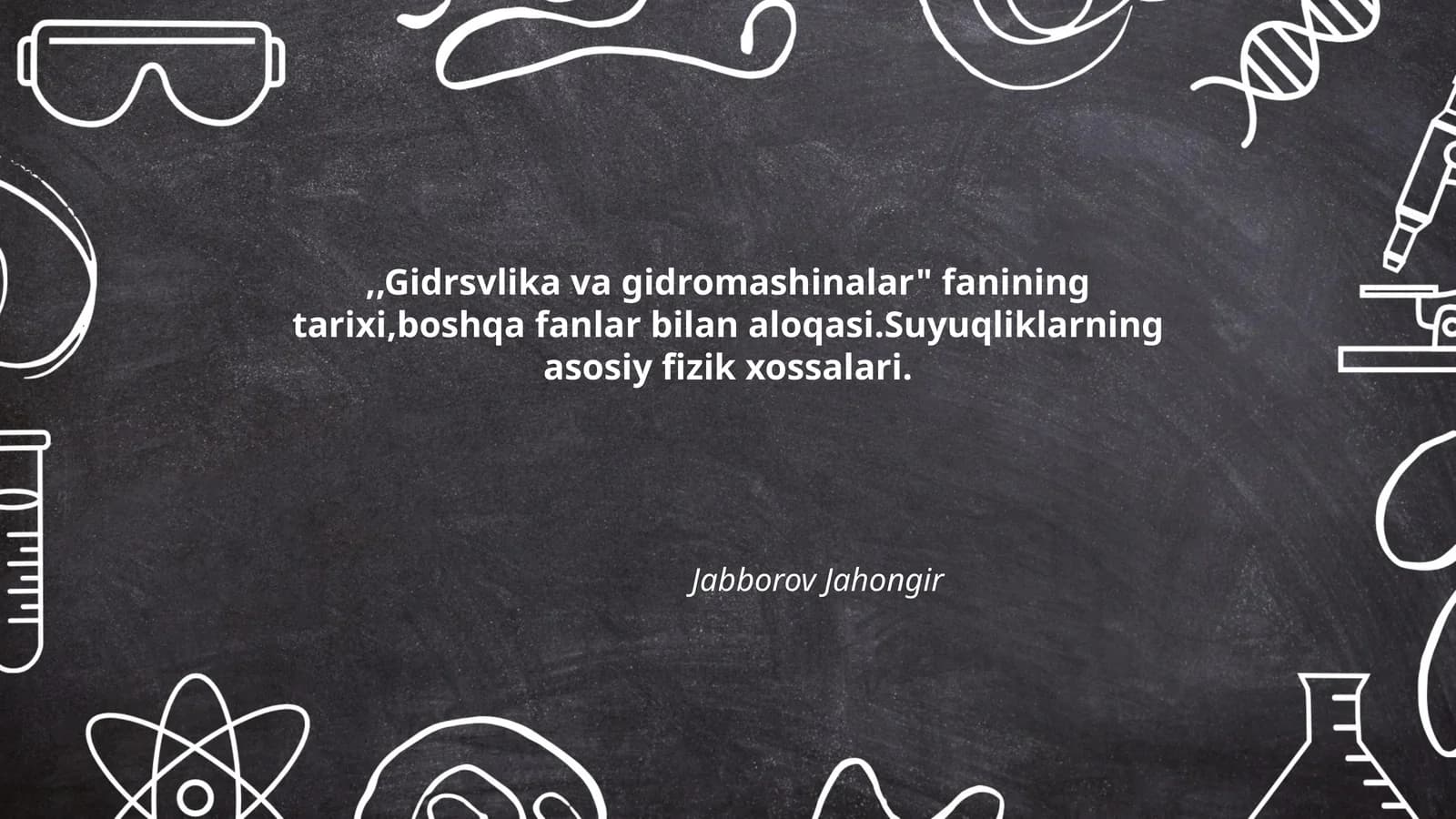 Gidrsvlika va gidromashinalar Fanining Tarixi