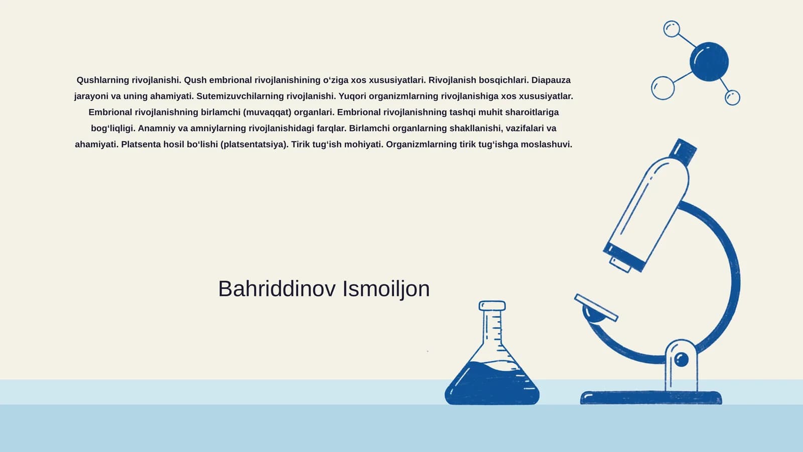 Qushlarning rivojlanishi