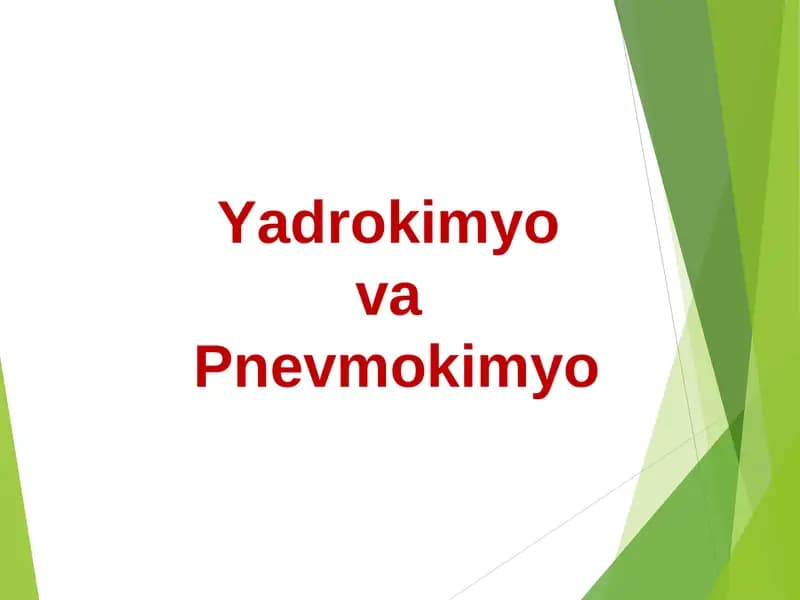 Yadro Kimyo