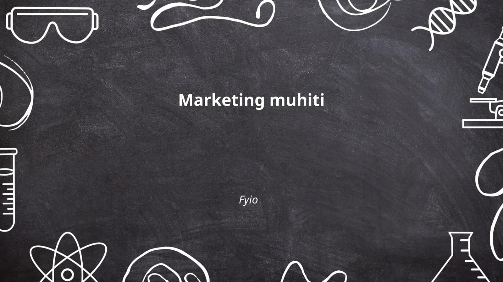 Marketing muhiti tahlili