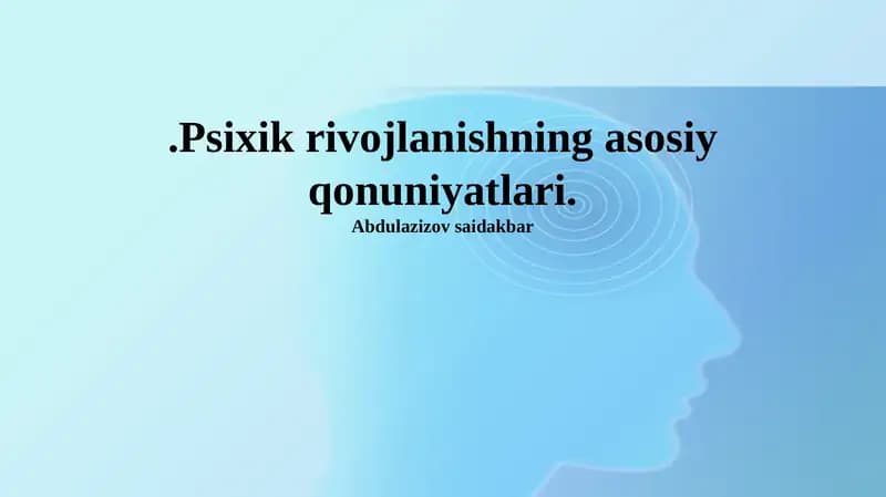 Ruhiy himoya texnikalari