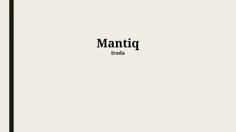 Mantiq