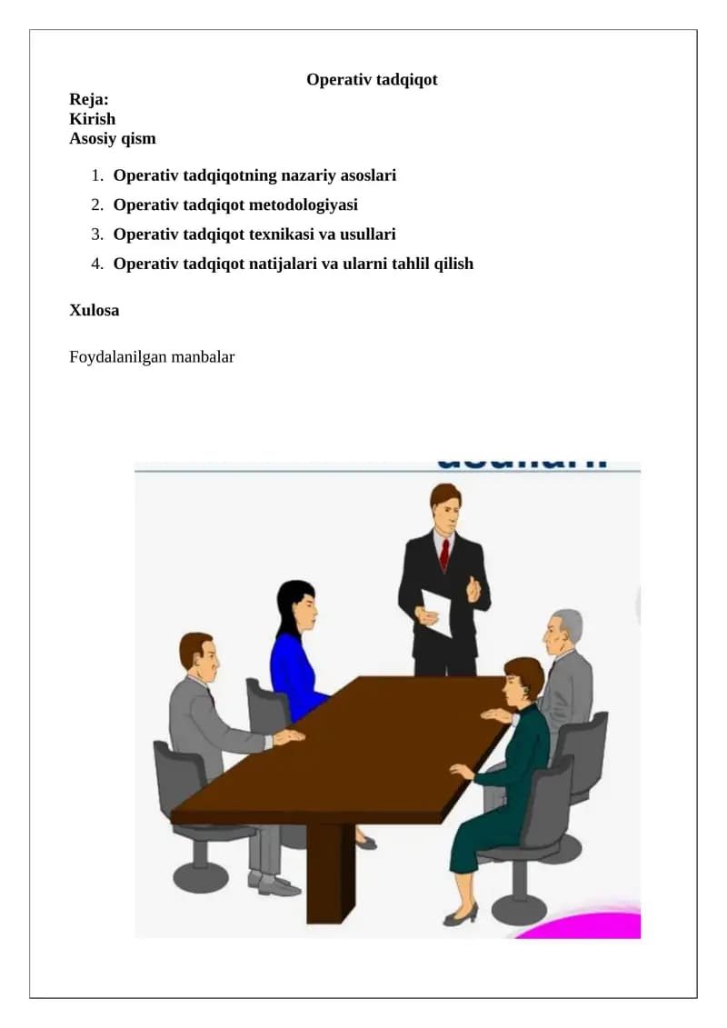 Operativ tadqiqot