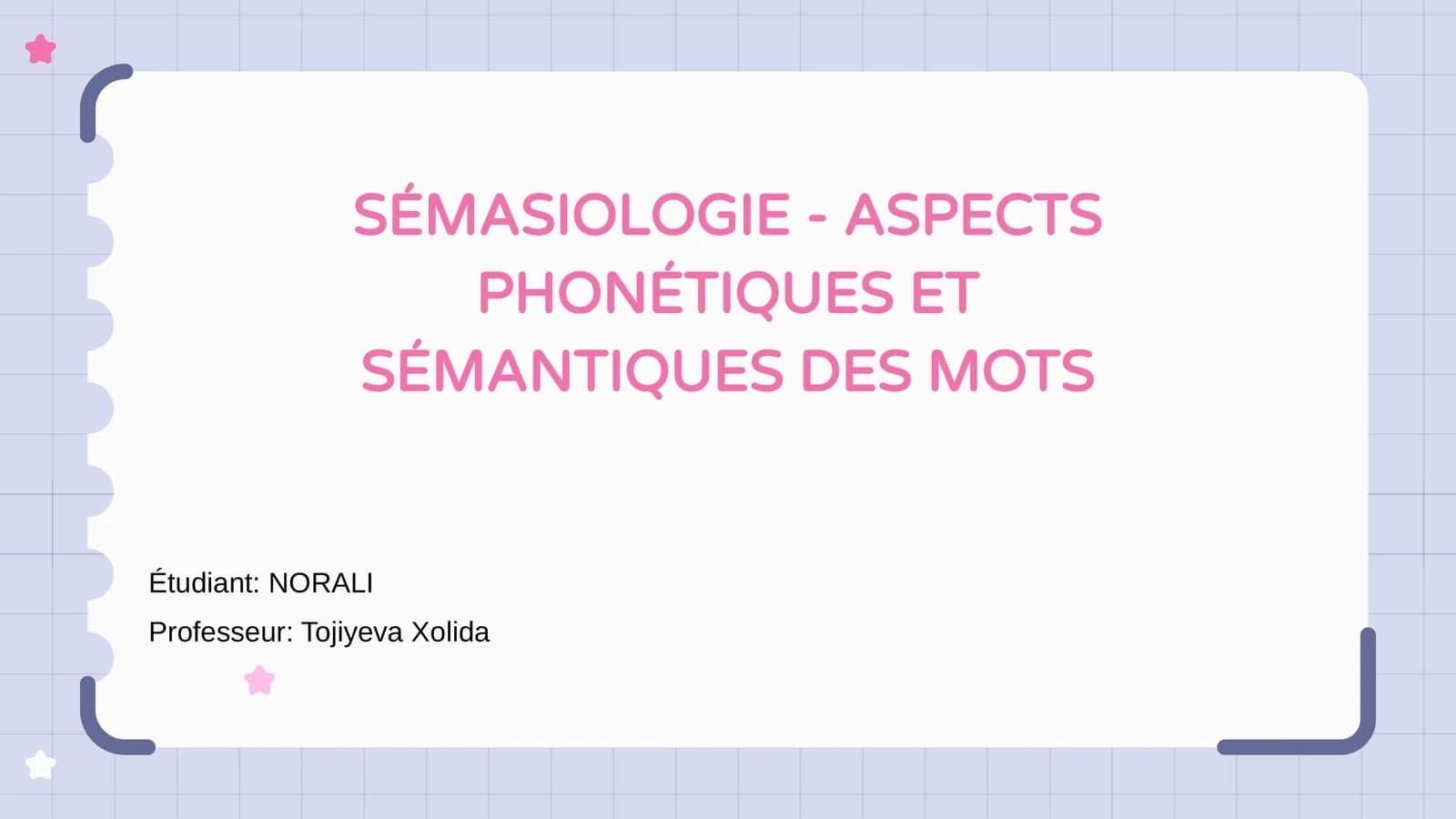 SÉMASIOLOGIE - ASPECTS PHONÉTIQUES ET SÉMANTIQUES DES MOTS
