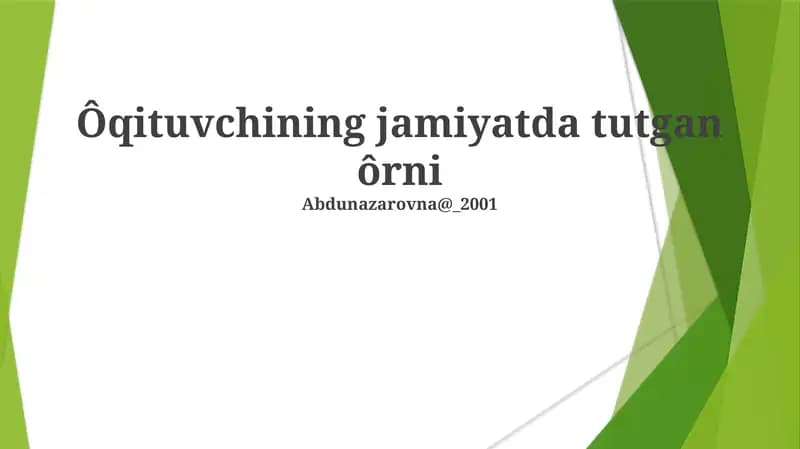 Yosh Aql-zakovatlarni Shakillantirish