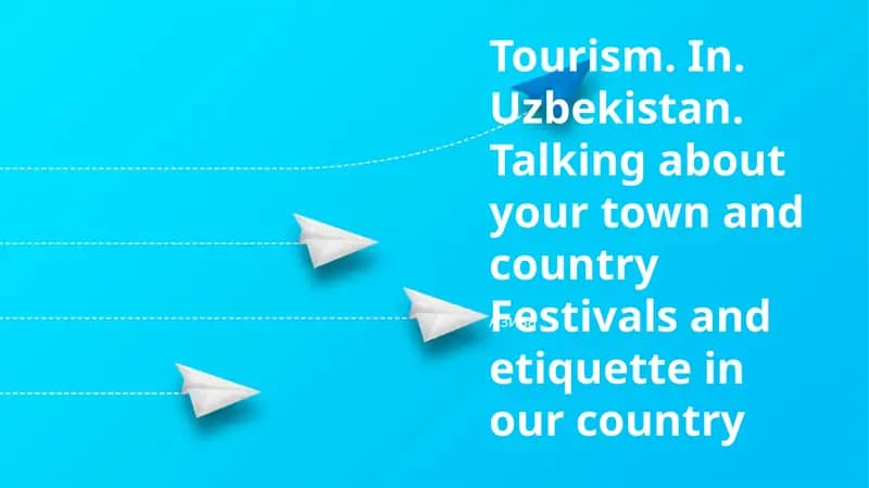 O'zbek odobi to'g'risida tushuncha