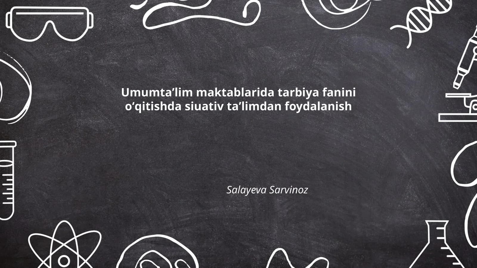 Situativ ta'limning asoslari