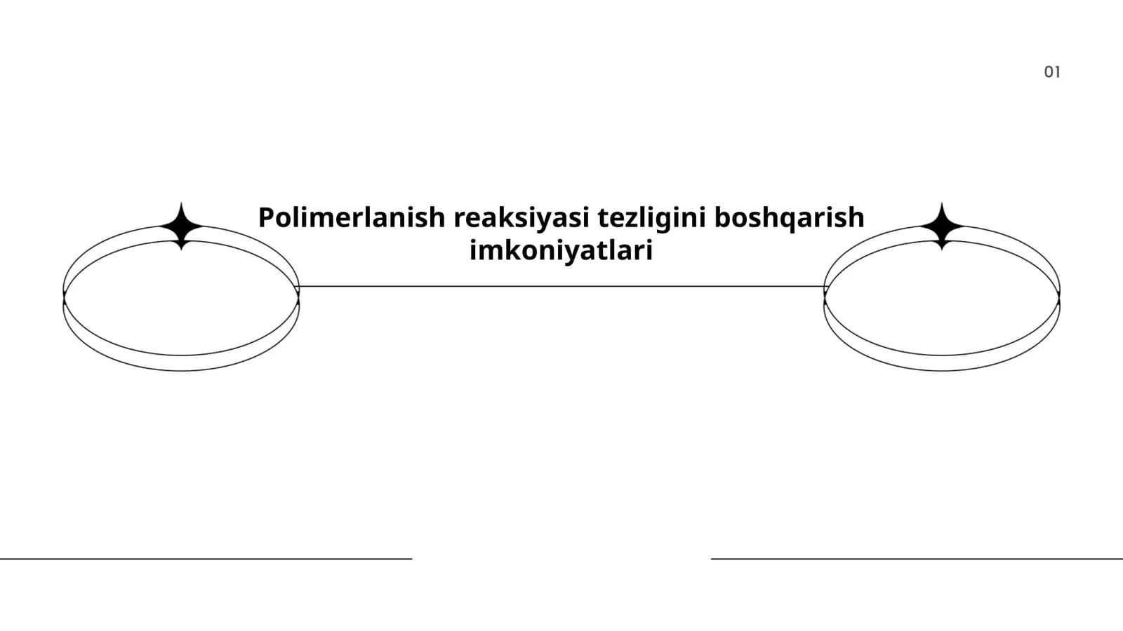 Polimerlanish reaksiyasi tezligini boshqarish imkoniyatlari