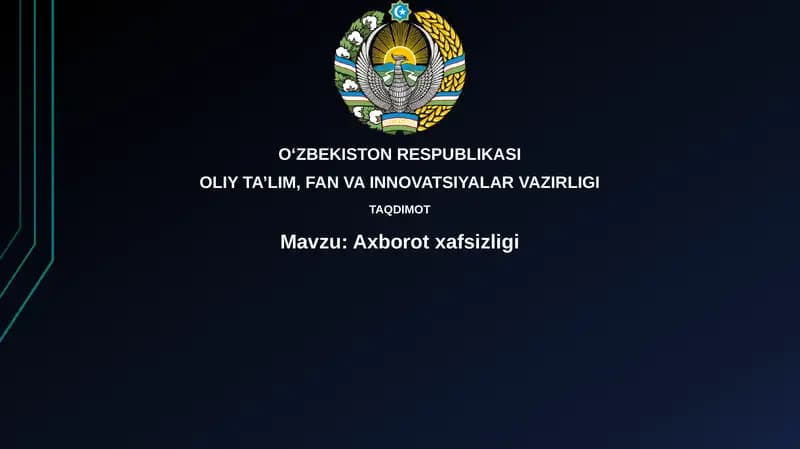 Axborotxafsizligi