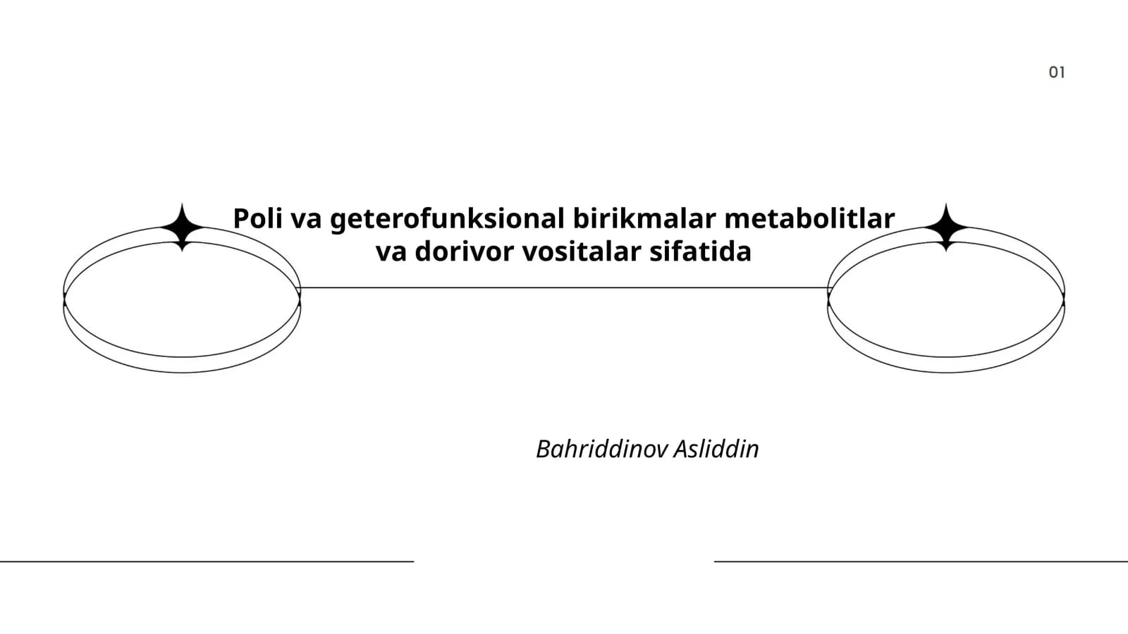 Poli va geterofunksional birikmalar metabolitlar va dorivor vositalar sifatida
