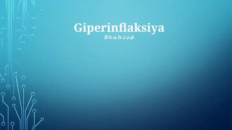 Giperinflaksiya