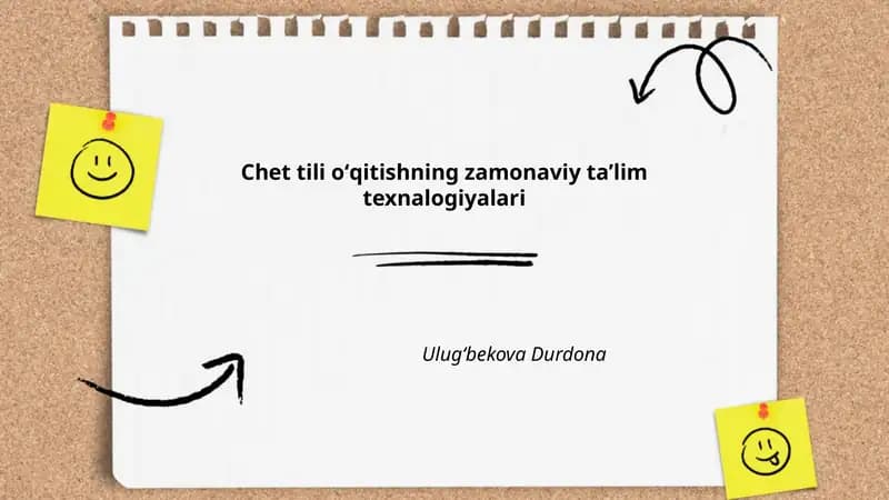 Interaktiv o'quv texnologiyalari