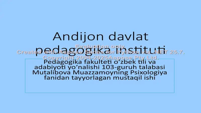 Gerontopsixologiya