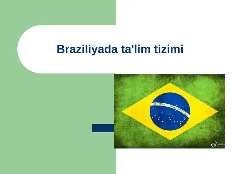 Braziliyada ta'lim tizimi