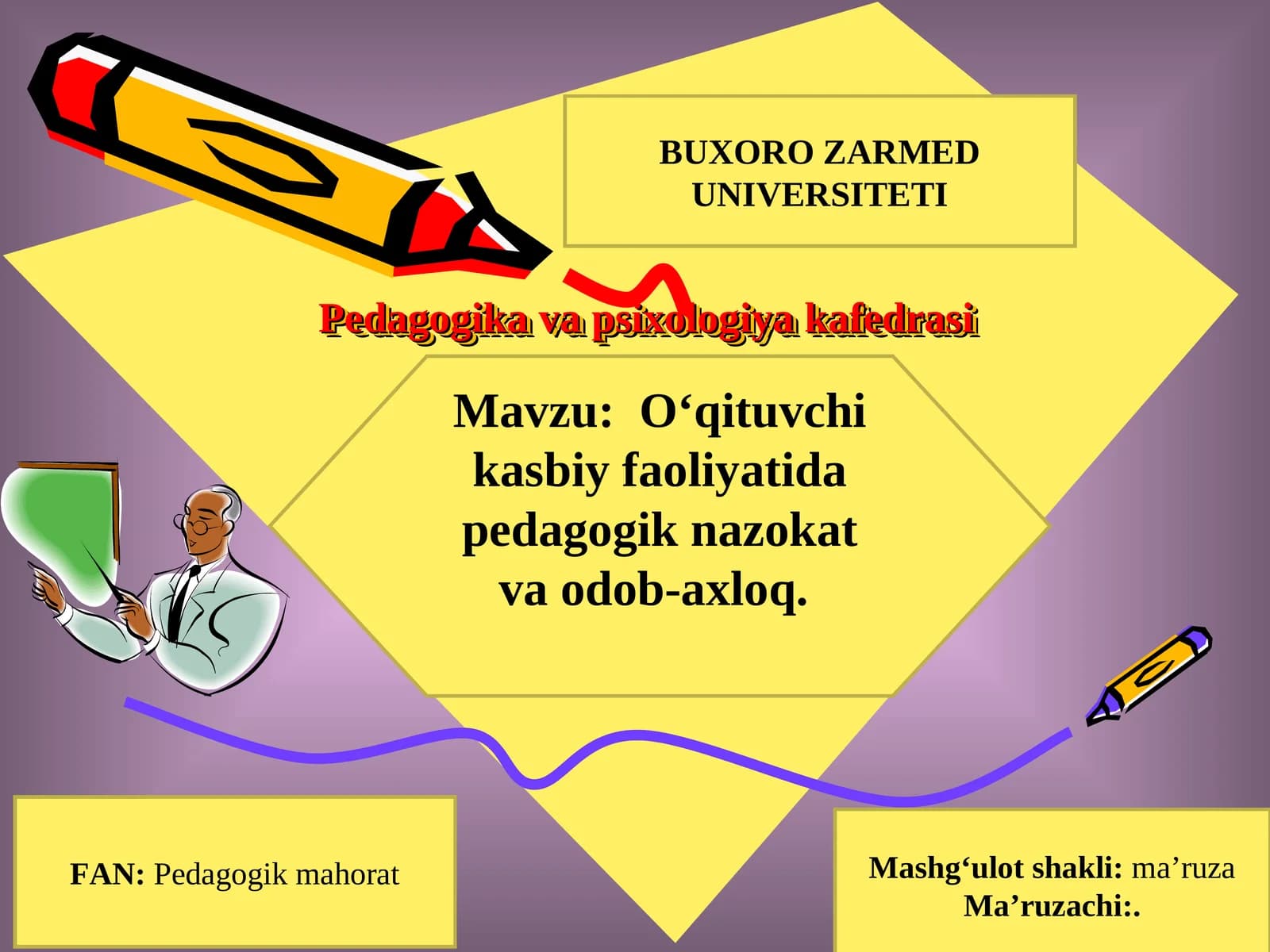 Pedagogik nazokat
