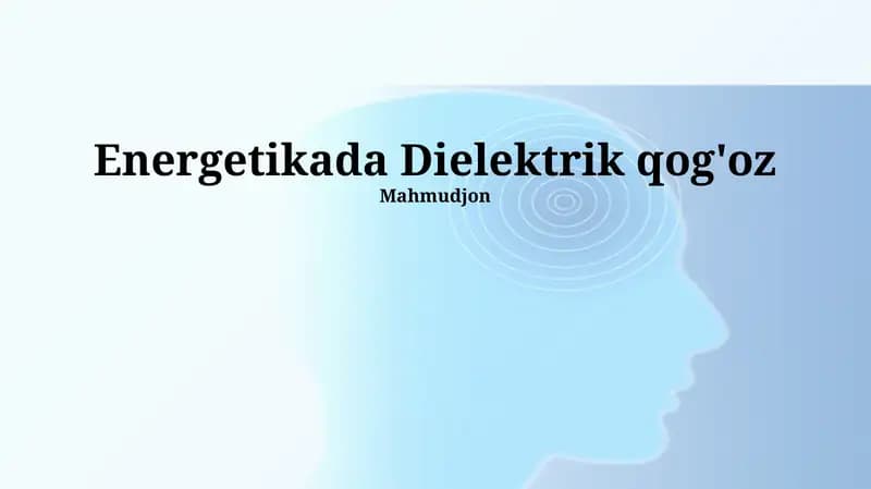 Dielektrik qog'oz