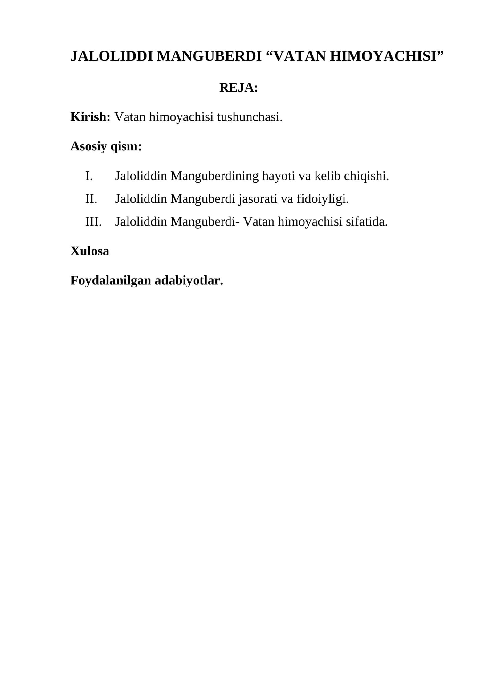 Vatan himoyachisi