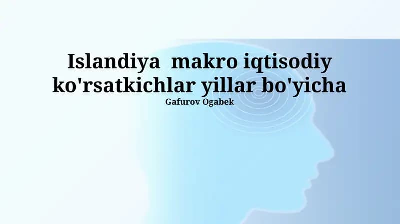 Islandiya Ishsizlik Darajasi
